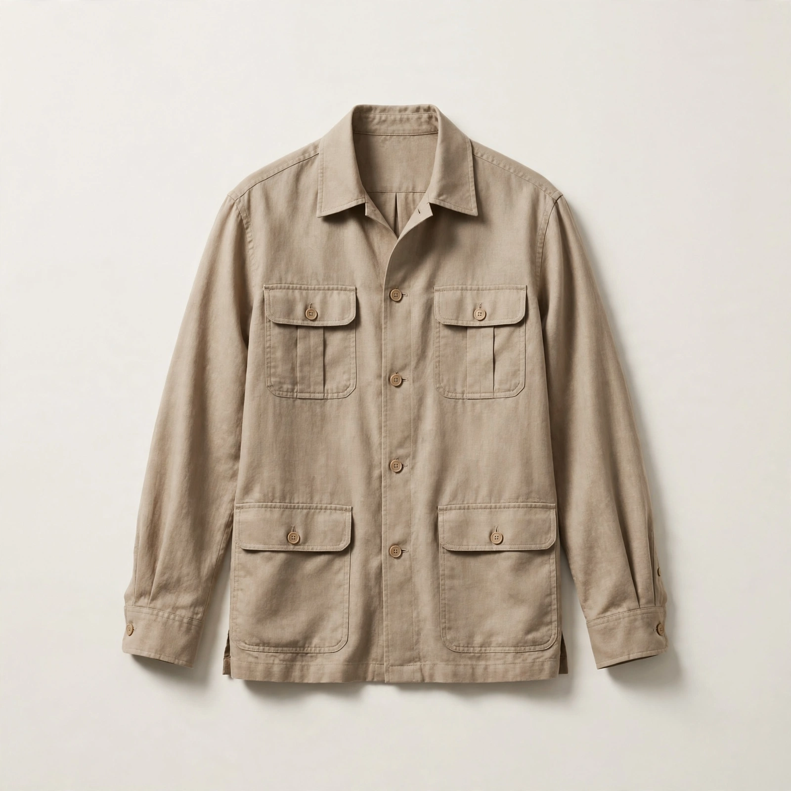 Tailored Utility Overshirt
