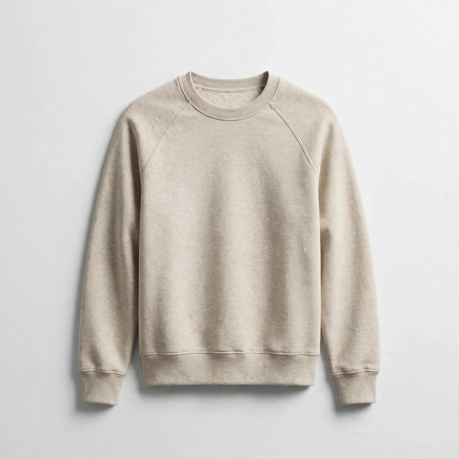 Sweatshirt Col Rond Minimaliste